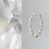 Bingyun | High Clarity Clear Quartz & Phantom Quartz Bracelet – Prosperity & Clarity